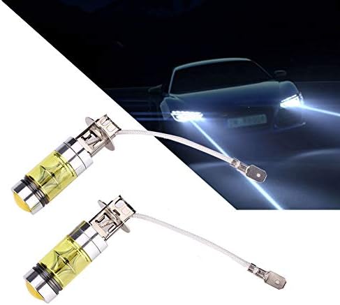 H3 100W 4300K Lamp LED Yellow Car Auto Fog Driving Light Bulb For Samsung 2323