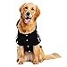 LESYPET Dog Sweater Hoodie for Large Dog, Dog Hoodie Sport Coat, 4XL, Black