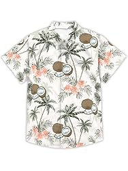Hawaiian Shirts for Men Summer Beach Casual Short