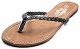Charles Albert Women's Easy Braided Thong Flip Flop Sandal