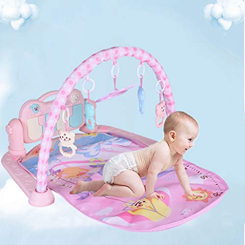 Baby Activity Play Gym Kick and Play Newborn Toy with Piano for Baby Play Mat Activity Toys for Baby Boy Girl Newborn Gift Fitness Frame Game Pad Activity Fitness Blanket - Thumbnail 4