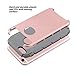 ULAK iPhone 6s Case, iPhone 6 Case, Colorful Series Slim Hybrid Dual Layer Scratch Resistant Hard Back Cover Shock Absorbent TPU Bumper Case for Apple iPhone 6/6s 4.7 inch (Rose Gold+Grey)