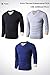 LTIFONE Sweaters for Men, Mens V Neck Sweater Slim Fit Comfortably, Knitted Long Sleeve Sweater, Men Casual Business Pullover Dress Sweater (Grey,XL)