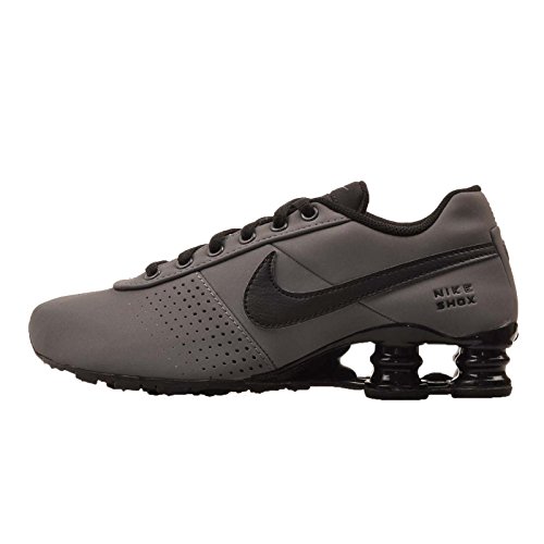 NIKE Kid's Shox Deliver PNT GS, Dark Grey/Black, Youth Size 6