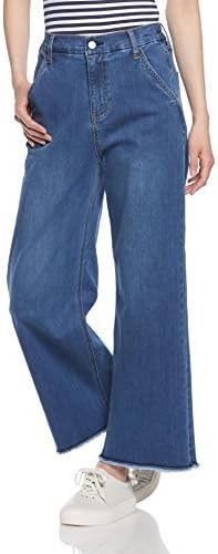 Amazon セシール カットオフワイドジーンズ Aw 1013 レディース インディゴ 日本 Ll 日本サイズ2l相当 ジーンズ 通販