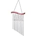 Abby Wind Chimes Indoor Outdoor Decor | Durable with Magical Musical Sounds | 16 Inches Height & 8 Inches Wide. (Waves)