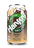 Hansen's Natural Cane Soda (Original Cola, 12 fl oz, Pack of 24)