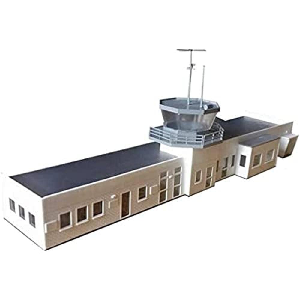 Gaugemaster GM444 Fordhampton Airfield Terminal Kit White, Black