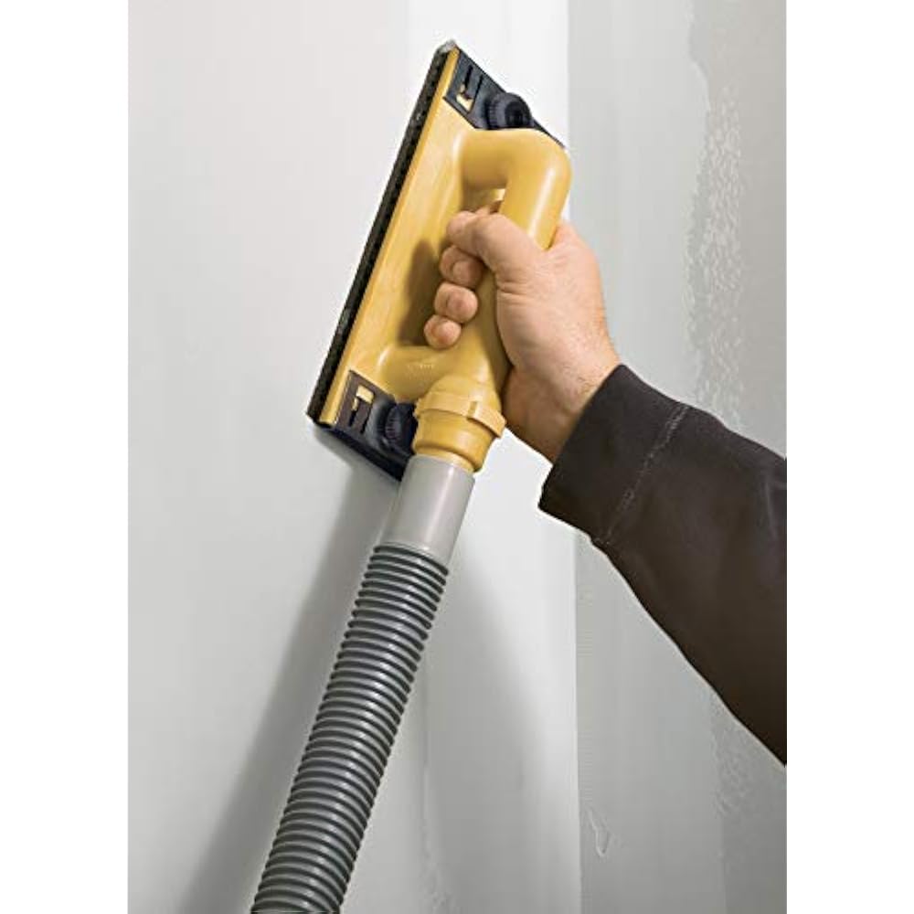 09165 DustFree Drywall Vacuum Hand Sander With 6Foot Hose, 6&39 And