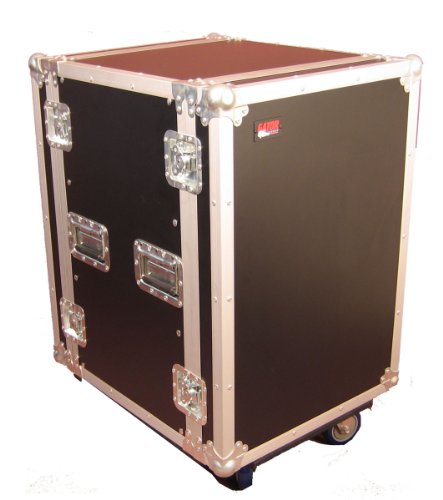 Gator 16U, 24-Inch Deep Audio Road Rack Case with Casters (G-TOUR16UCA-24D)