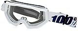 100% STRATA Goggles Ice Age - Clear Lens, One Size