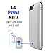iPhone 7 Plus Battery Case,Ruky 7500mAh Protable Ultra Slim Extended Charging Backup Battery Case Rechargeable Power Bank Charging Case for iPhone 7 Plus - (Silver)