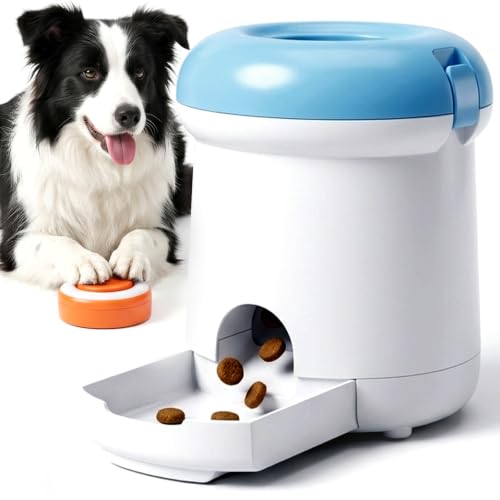 SUKIPAW Button-Activated Treat Dispenser
