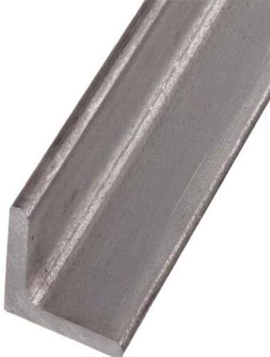 304 Stainless Steel Angle SS Angles SS Angles Bars Length 11.8 inch 1.1"x1.1"x0.11"(300mmx28mmx28mmx3mm) (304 SS Angle)