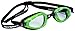 MP Michael Phelps K180+ Goggle Clear Lens Green/Black Competition Swim Goggles, Made In Italy