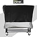 Cooler Cart Cover - Universal Fit for Most 80 QT,Waterproof Thickened Fabric,Rolling Cooler (Patio Cooler,Beverage Cart, Rolling Ice Chest) Protective Cover (Black)
