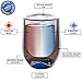 Vacuum Insulated Wine Tumbler with Splash Proof Lid Panda Blue, Double Wall Stainless Steel Wine Glass, Durable Coffee Mug, for Champagne, Cocktail, Beer, Office, Ice Cream 12oz By HappyGo