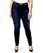 1826 DARK BLUE denim jeans HIGH WAIST WOMENS PLUS SIZE pants SKINNY LEG PL-880