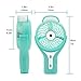 Ehomely Personal Misting Fan Handheld USB Rechargeable Battery Fan Portable Cooling Water Mist Heat Stroke Prevention