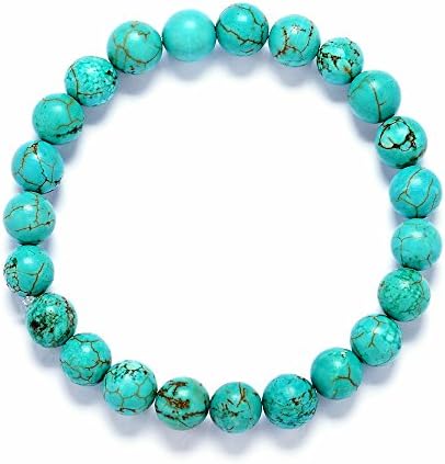 Handmade Gemstone Bracelet Natural Birthstone Healing Power Beads Elastic Stretch Bracelet