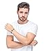 Jstyle Jewelry Men's Stainless Steel Religious Black Rubber Cross Bracelet
