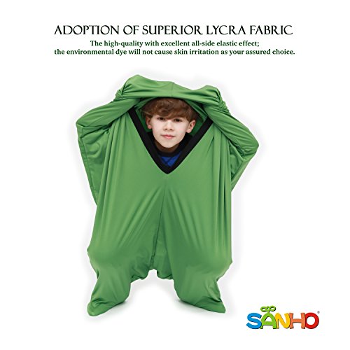 Sanho Dynamic Movement Sensory Sox, X-Large (Height 4'8"- 5'8"), Green