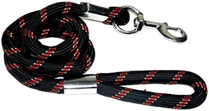 PET CLUB51 Stylish Dog Rope Basic Leash, Large (Black, 69)