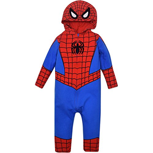 Marvel Spiderman Baby Costume Coverall with Hood