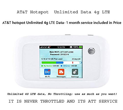 AT&T Velocity 4G LTE Mobile WiFi Hotspot (AT&T) - White