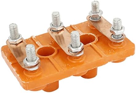 Uxcell a14040200ux0507 Y200-225 Three-phase Motor Terminal Block Wiring Board Rack