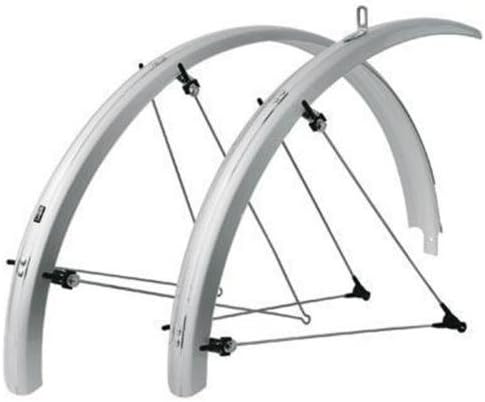 SKS BLUEMEL 53mm WIDE SILVER MUDGUARD SET FOR BIKES WITH 24” WHEELS 40% OFF