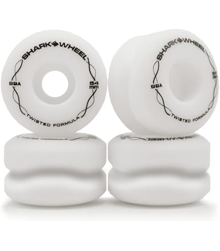 Amazon.com : Shark Wheel 54mm 78a, Skateboard Cruising Wheels
