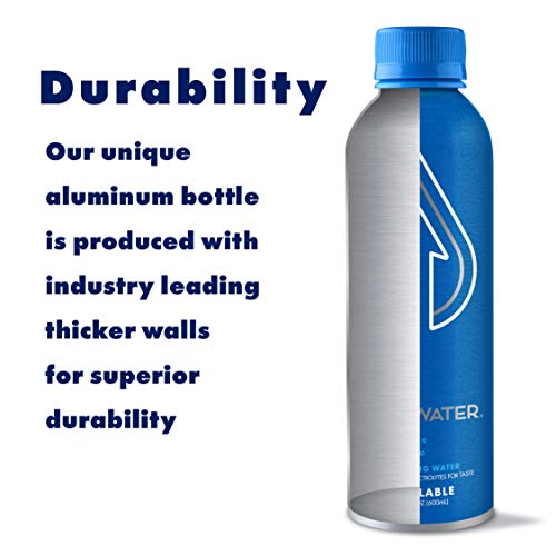 PATHWATER Sparkling Bottled Water, Made in EcoFriendly Reusable