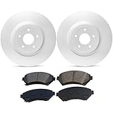 Prime Choice Auto Parts RSCD65038-65038-699-2-4 Set of 2 Premium Rotors & 4 Ceramic Pads