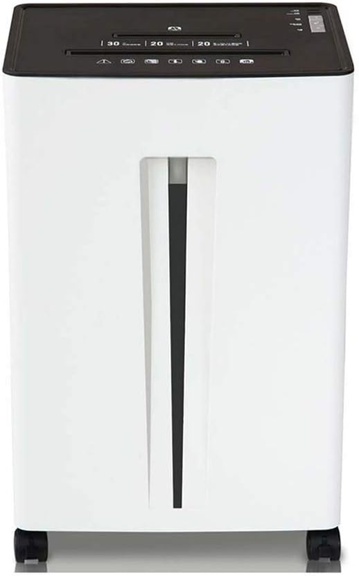 Paper Shredder Office High Power Electric Large Household,20-Sheet Cross-Cut Paper, CD Credit Card Office Shredder,Segmented Small Particle Shredder Waste Paper File Shredder