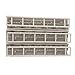 ECYC Adhesive Jewelry Earring Necklace Hanger Holder Space Saving Wall Mount Stand Tray para