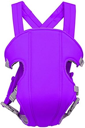 JackLook 3-16Months Baby Carriers Breathable Multifunctional Front Facing Infant Comfortable Sling Backpack Pouch Wrap Baby Belt (Purple)
