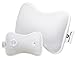 Home Prime Luxury Spa Non-Slip Bath Pillow Fits Any Bathtub/Hot Tub/Jacuzzi with 2 Strong Suction Cups - Large & Soft, Shoulder & Neck Support. with a LOOFAH Sponge.