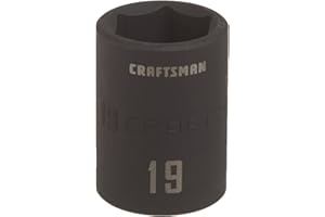 CRAFTSMAN® 1/2 in. Drive, 19mm Metric Impact Shallow Socket (CMMT15867)