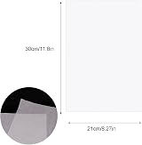 Kuou 100 Sheets Tracing Paper A4 Transparent Drafting Paper for Design Sketching view 4