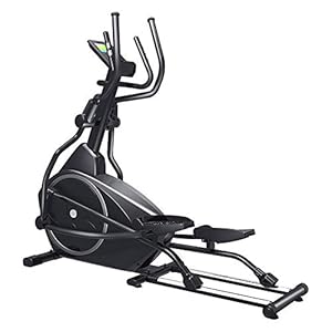 Elliptical Machine Cross Trainer , 32-Speed Electric Magnetic Control Resistance Adjustment, 11kg Two-Way Magnetron Flywheel, Double Armrest Design, Six Support Systems, 150kg,Power generation version