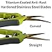 The Relaxed Gardener Gardening Scissors Set – Curved and Straight Titanium Coated Blade Micro Tip Pruning Scissors – Super Sharp Trimming Scissors with Anti-Rust Coatingthumb 2
