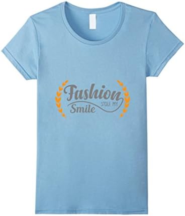 Womens Fashion Stole My Smile T-Shirts XL Baby Blue