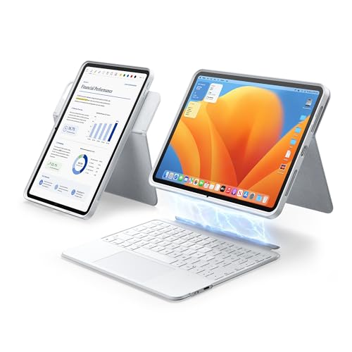 HOU Tastaturhülle für iPad Air 11",Air 5/4. Gen & iPad Pro 11" 1/2/3/4. Gen