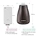 InnoGear Essential Oil Diffuser, 100ml Mini Wood Grain Aroma Diffuser Ultrasonic Humidifier with Essential Oil Gift Set, Lavender + Peppermint (10ml/Bottle), Auto Off Adjustable 7 LED Lightsthumb 1
