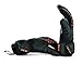 K-LO Goalkeeper Gloves: Savage Blackout Soccer Goalie Gloves - (Unisex, Youth, Kids & Adult) - Fingersaves for Protection | Strong Grip Palm | Sizes 4-11