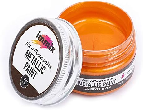immix Acrylic Metallic Colours Carrot Skin 50 Ml.