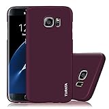 TURATA Slim fit Non Slip Surface Four Layer Case for Samsung Galaxy S7 Edge - Purple