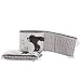 Levtex Baby Bailey Charcoal and White Arrow 4 Piece Crib Bumper