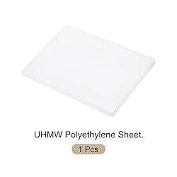 Rebower 6 x 8 Inch UHMW Polyethylene Sheets, 3/8